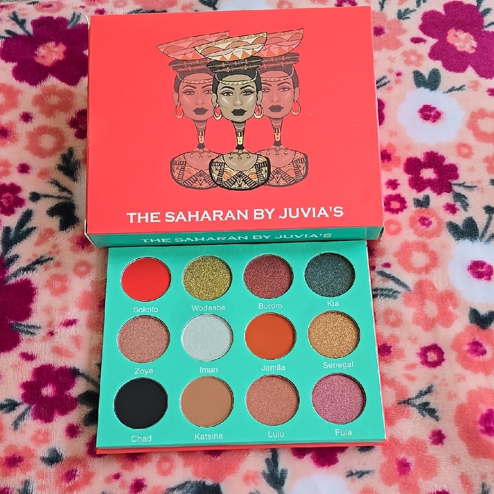 Juvia's Place The Saharan Eyeshadow Palette - Vibrant Multi-Color